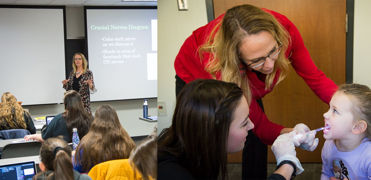 Communication Disorders faculty at EIU.