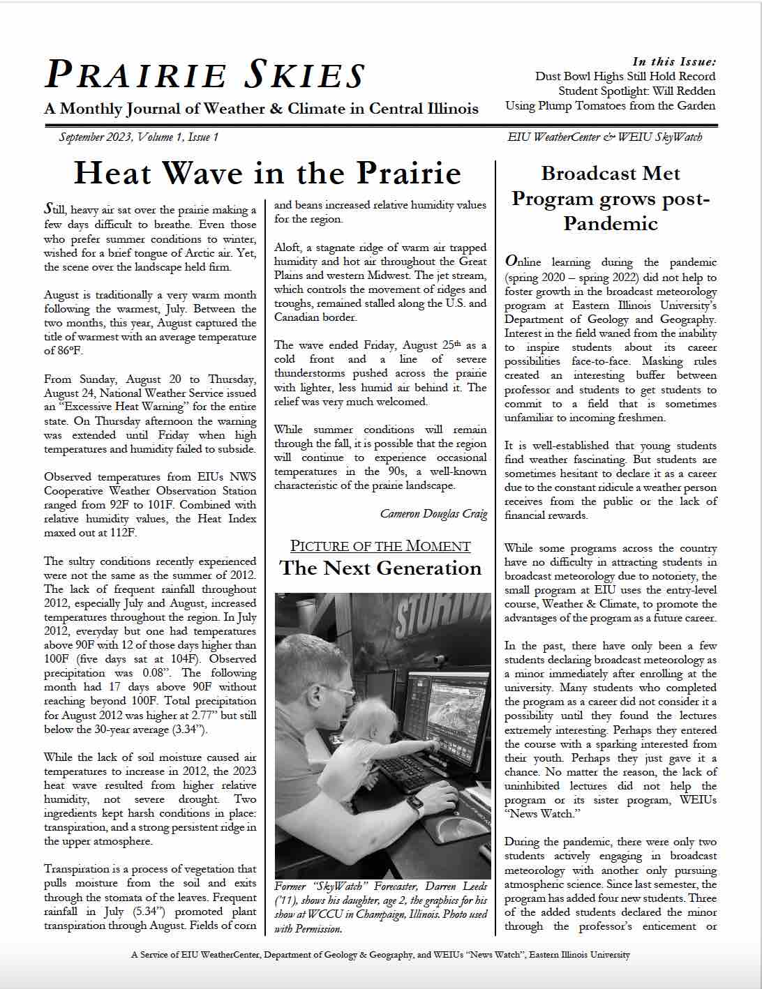 Prairie Skies-September 2023 Prairie Skies-September 2023