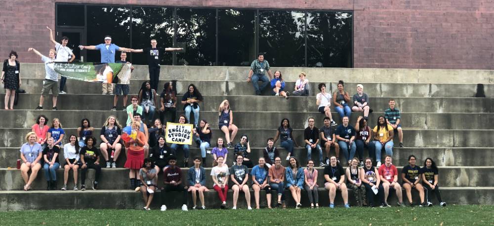 Campers 2018 on Doudna Stairs