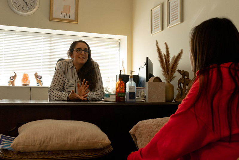 counseling clinic wiht students