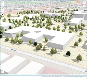 Campus Tree Map (3d)