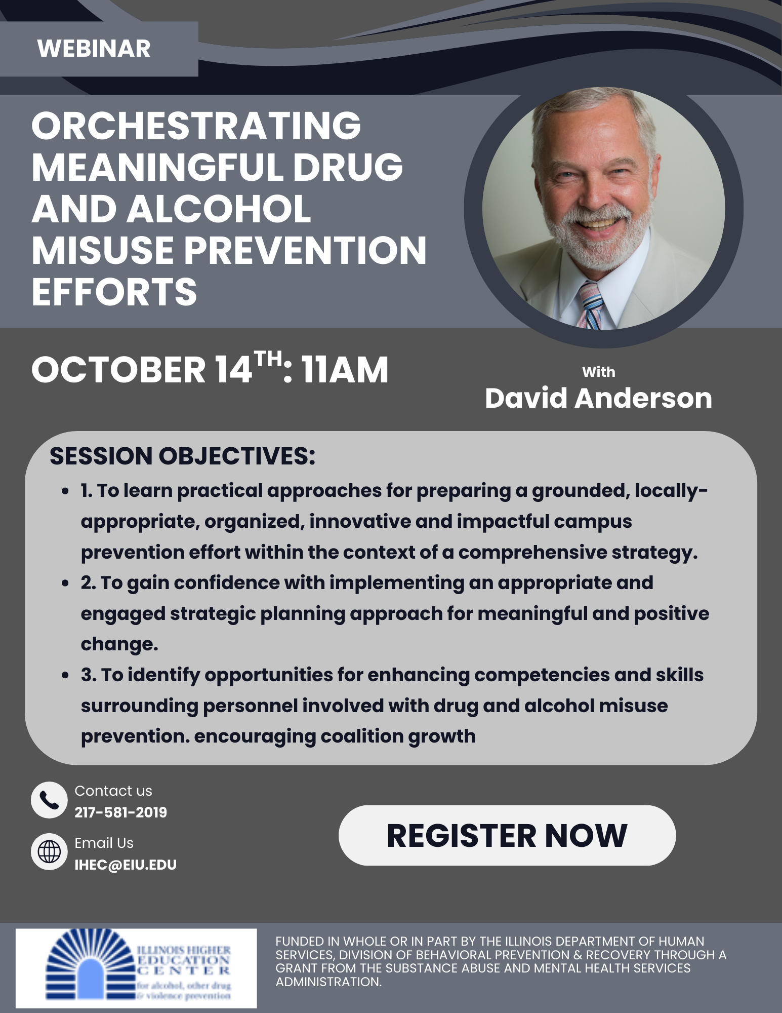 flyer for october webinar