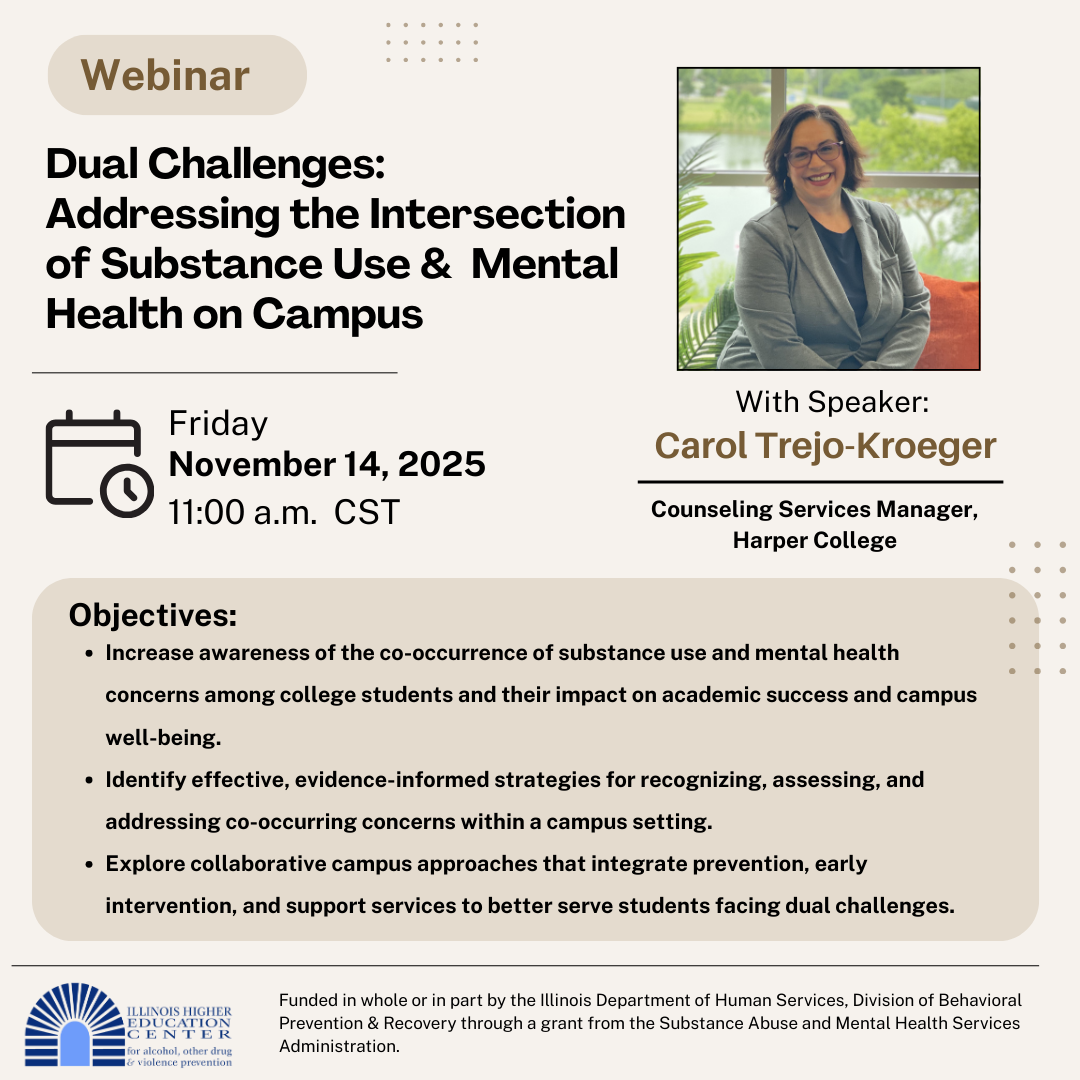 flyer for webinar in november