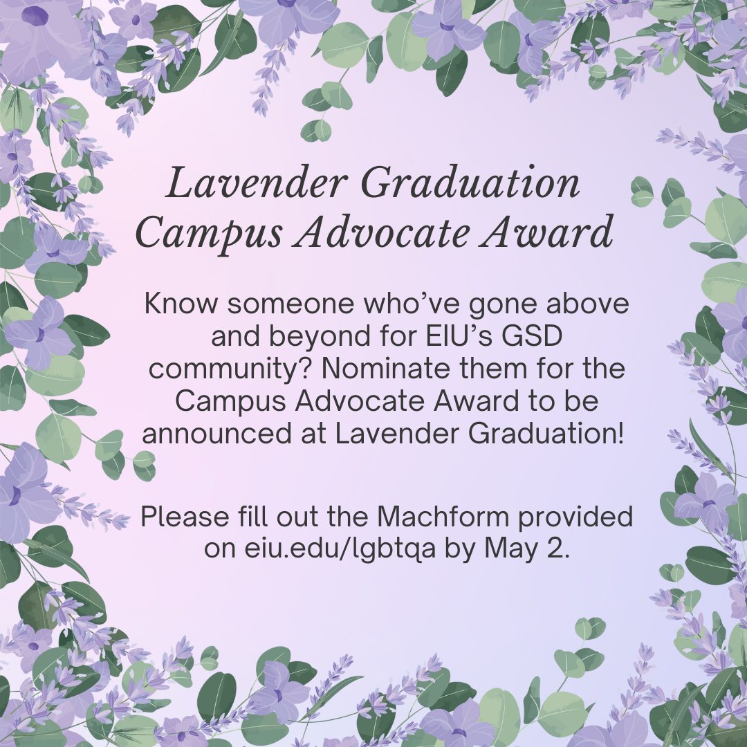 2025 Campus Advocate Award nomination