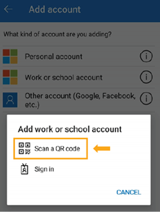 scan qr code