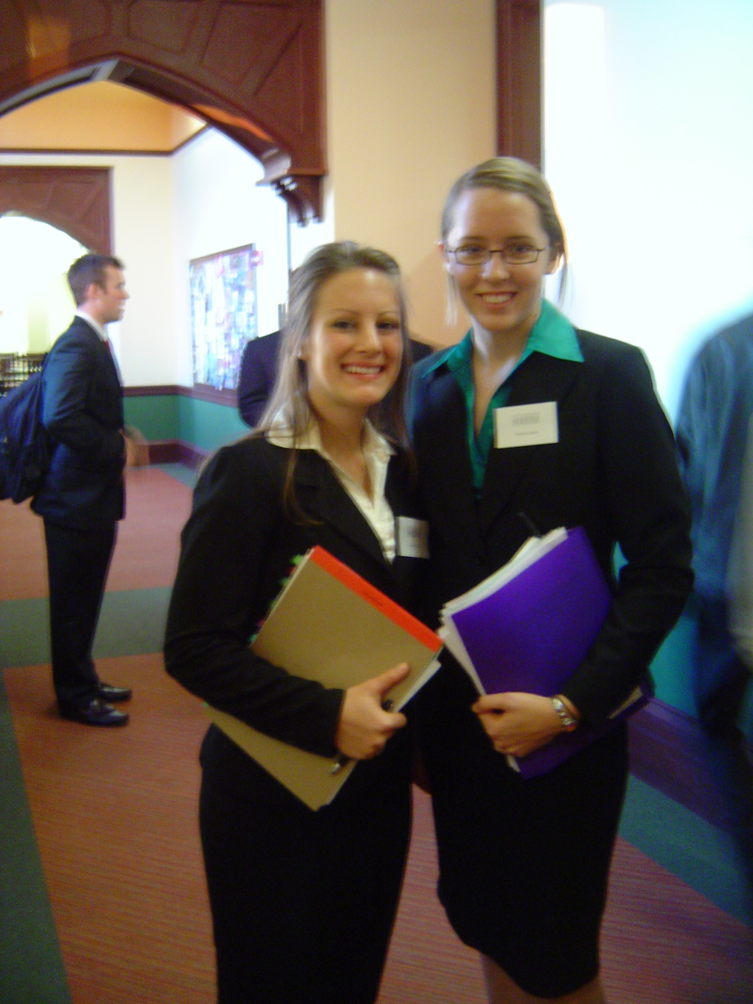 Students compete at the Midwest Regional Moot Court tournament in Ohio.