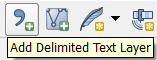 delimited text layer